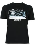 Yang Li Beautiful Error T-shirt, Women's, Size: 40, Black, Cotton