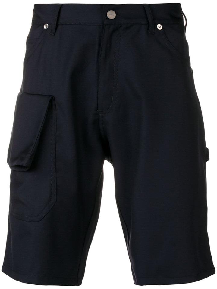 Jacquemus Dark Navy Cargo Shorts - Blue