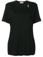 Act N&deg;1 Chain Detail Long Line T-shirt - Black