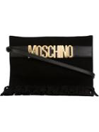 Moschino Logo Fringed Clutch