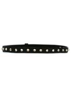 À La Garçonne - Leather Belt - Unisex - Leather - P, Black, Leather