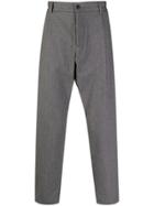 Corelate Cropped Tapered Trousers - Grey