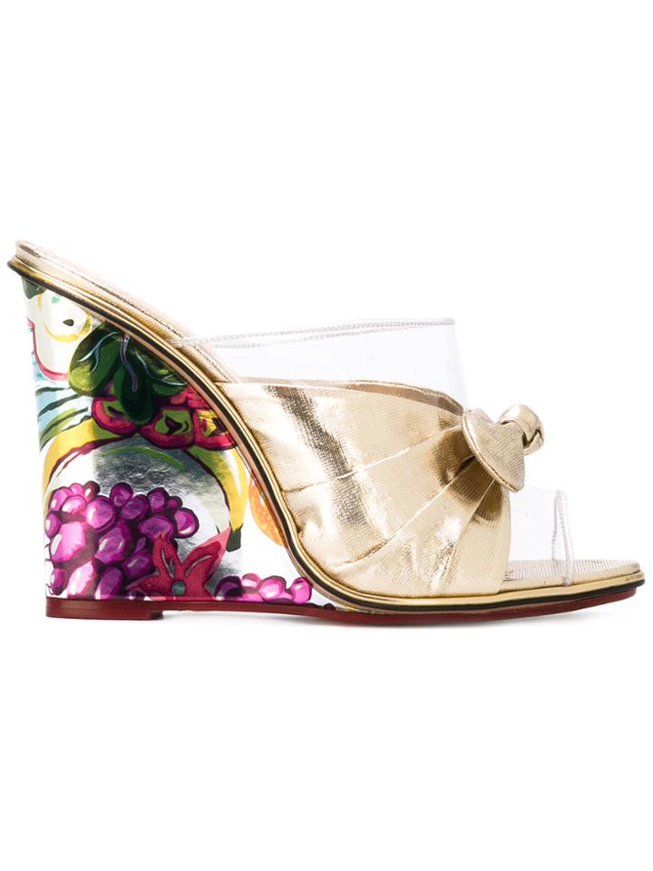 Charlotte Olympia Theresa Wedges - Nude & Neutrals