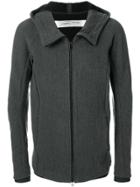 Individual Sentiments Hooded Zip Jacket - Grey