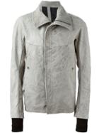 Isaac Sellam Experience 'humanoid' Jacket, Men's, Size: Xxl, Grey, Lamb Skin/nylon/wool