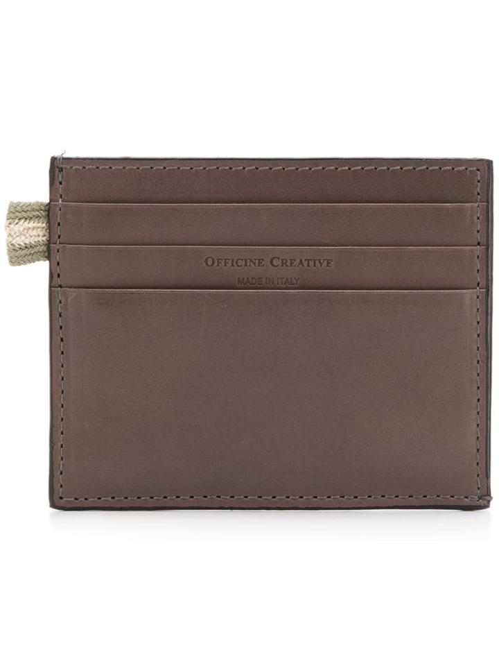 Officine Creative Boudin Cardholder - Grey