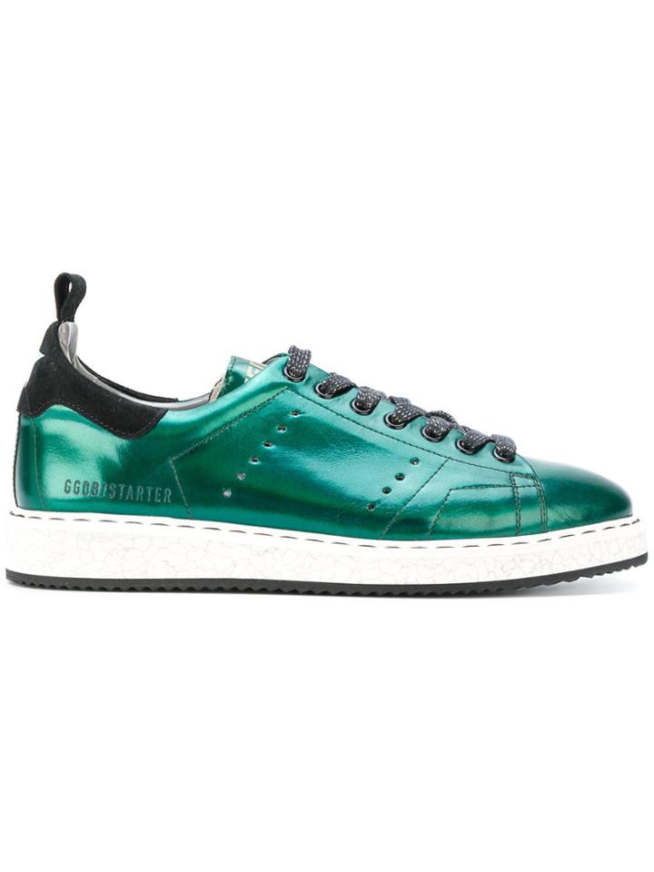 Golden Goose Deluxe Brand Starter Sneakers - Green