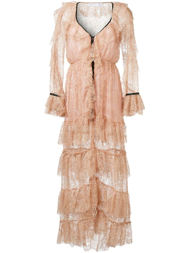 Alice Mccall Rococo Gown - Pink & Purple