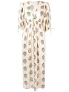 Zimmermann Verity Shirred Dress - Neutrals