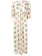 Zimmermann Verity Shirred Dress - Neutrals