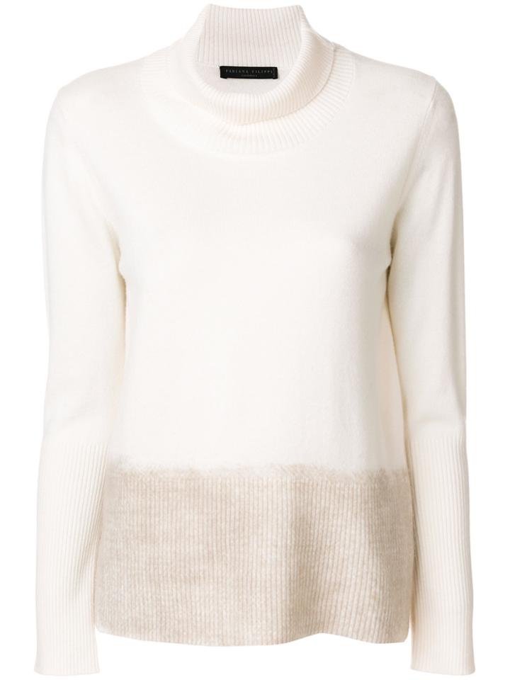 Fabiana Filippi Turtleneck Sweater - Nude & Neutrals