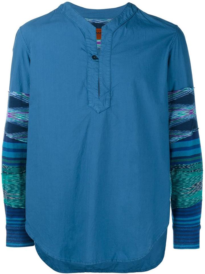 Missoni Knitted Sleeve Shirt
