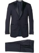 Corneliani Peaked Lapel Suit - Blue
