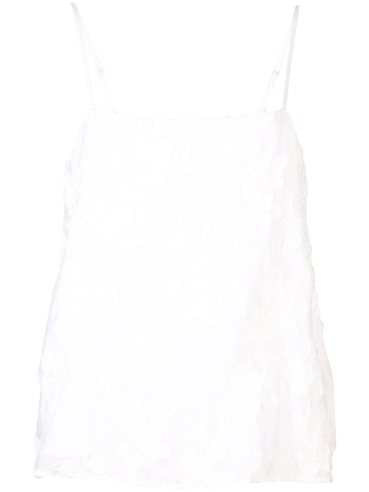 Vince Spaghetti Strap Top - White