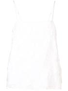 Vince Spaghetti Strap Top - White