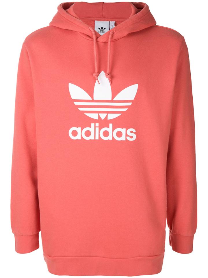 Adidas Adidas Originals Trefoil Hoodie - Red