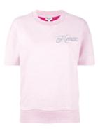 Kenzo - Branded T-shirt - Women - Cotton - L, Pink/purple, Cotton