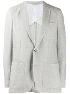 Hackett Textured Blazer - Grey