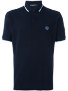 Dolce & Gabbana Classic Polo Shirt, Men's, Size: 46, Blue, Cotton