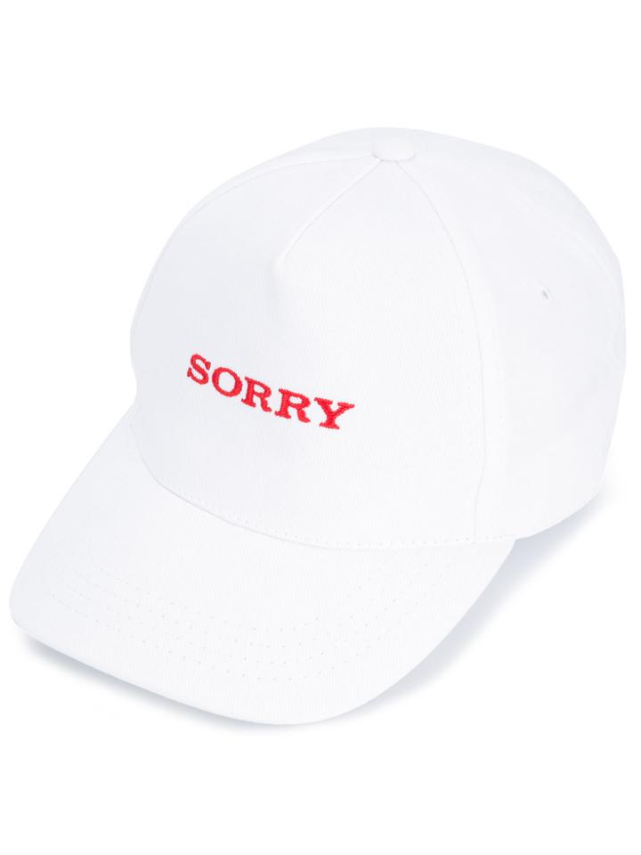Walk Of Shame Sorry Baseball Cap - White