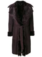 Desa Collection Classic Fitted Coat - Brown