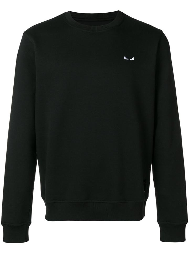 Fendi Crew Neck Sweatshirt - Black