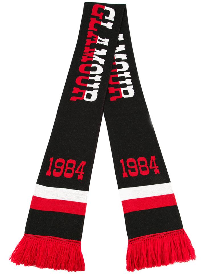 Hysteric Glamour Glamour Scarf With Fringe - Black