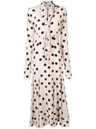 Natasha Zinko Polka Dot Dress - Neutrals