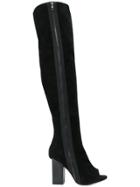 Marc Ellis Side-zip Thigh Boots - Black