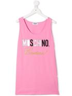 Moschino Kids Teen Moschino Couture Tank Top - Pink