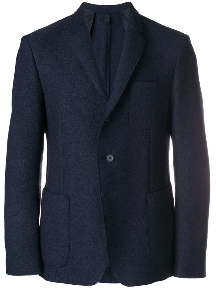 Boss Hugo Boss Single-breasted Blazer - Blue