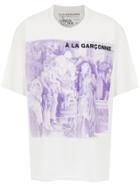 À La Garçonne The Phanton Of The Opera T-shirt - White