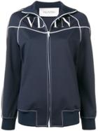 Valentino Vltn Printed Track Jacket - Blue
