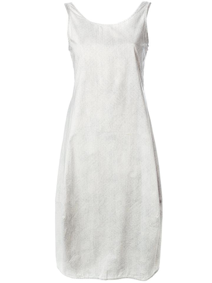 Rundholz Black Label - Rear Bow Dress - Women - Cotton - S, Grey, Cotton