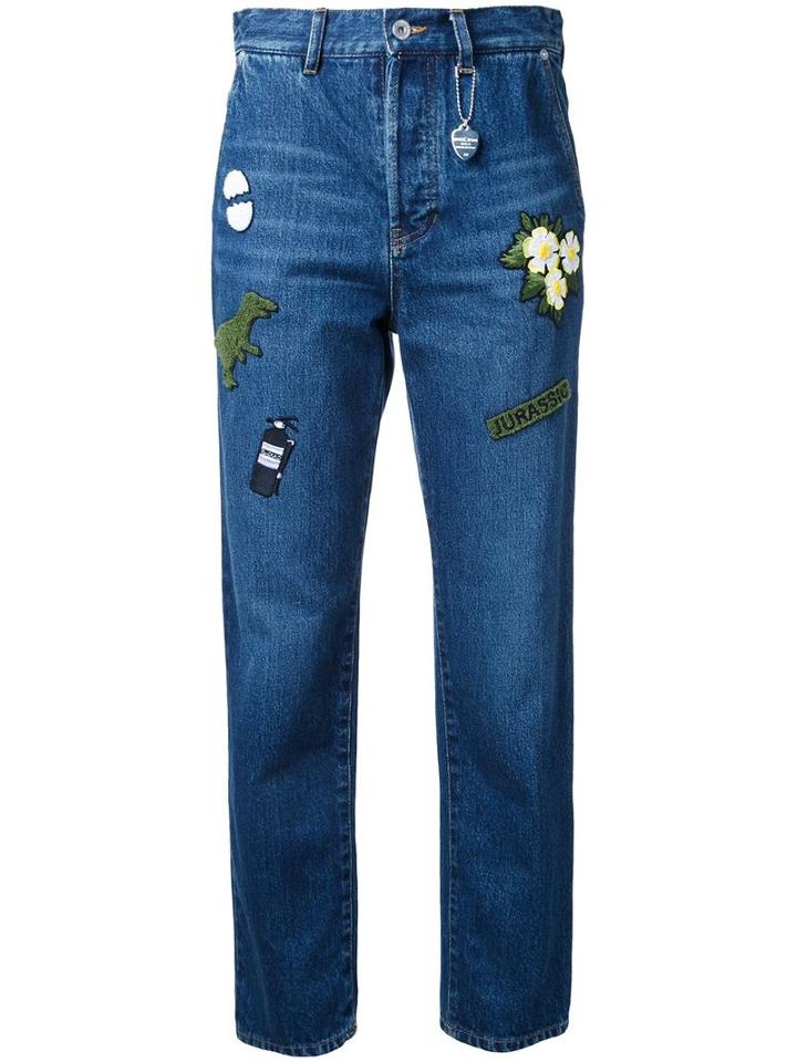 Muveil 'jurassic' Jeans, Women's, Size: 40, Blue, Cotton