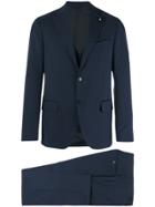 Dolce & Gabbana Pinstripe Suit - Blue