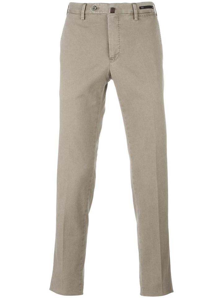 Pt01 Classic Chinos, Size: 56, Nude/neutrals, Cotton/spandex/elastane