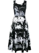 Osman Jacquard Dress, Women's, Size: 14, Black, Wool/polyamide/cashmere