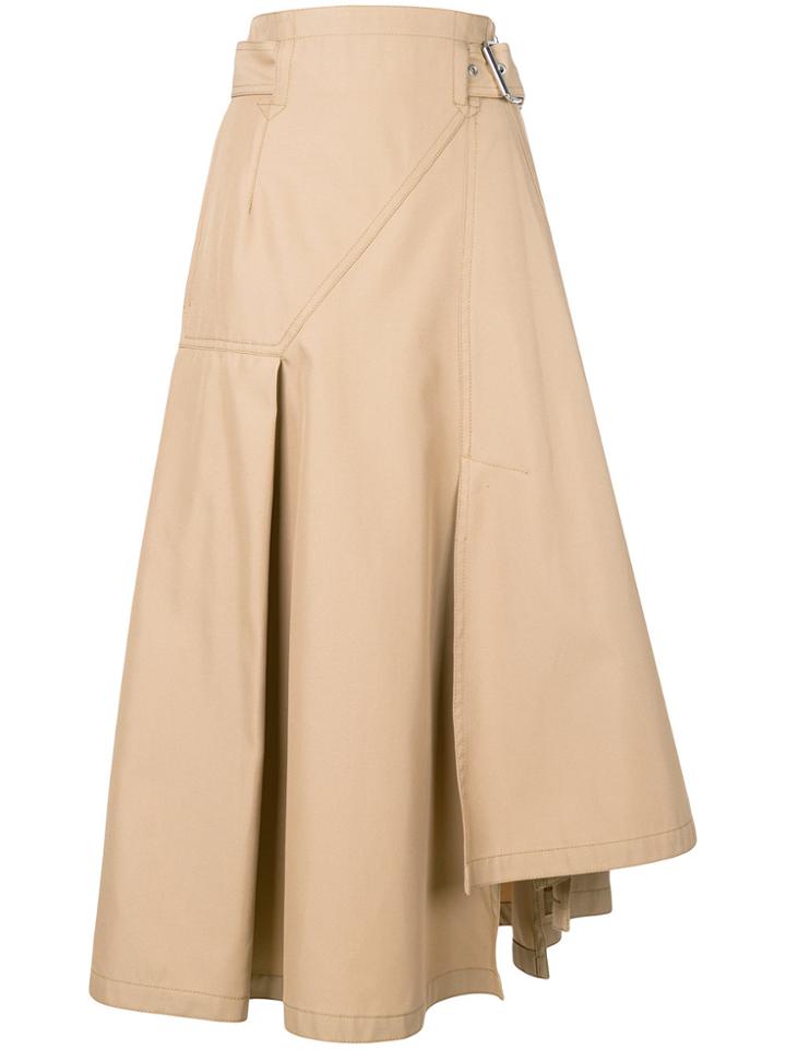 3.1 Phillip Lim Asymmetric A-line Skirt - Nude & Neutrals