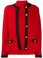 Céline Pre-owned 1980/1990's Cashmere Knitted Cardigan - Red