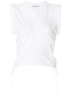 T By Alexander Wang Ruched Tank Top - White