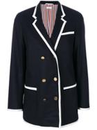 Thom Browne Double Breasted Blazer - Blue