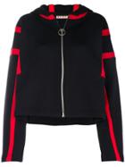 Marni Cropped Zip-up Hoodie - Blue