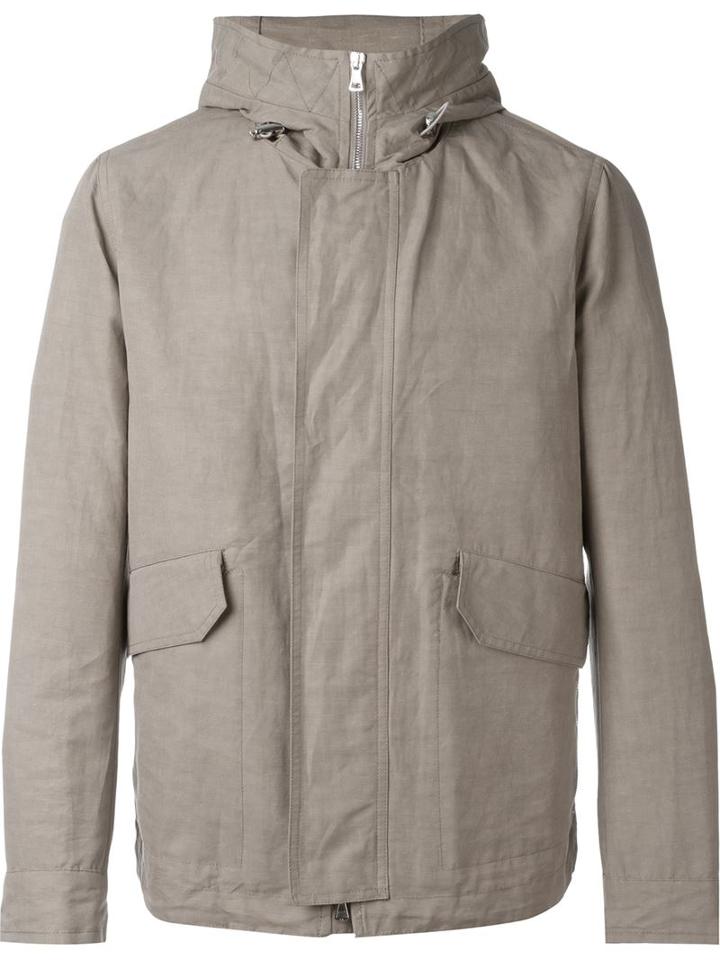 Eleventy Lightweight Hooded Jacket