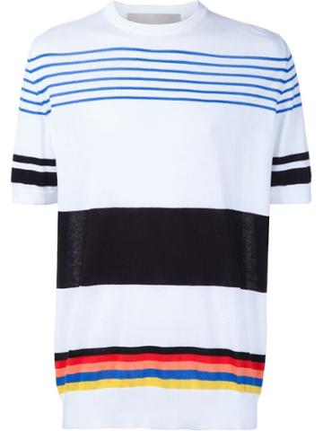 Casely-hayford Multi Stripe 'norman' T-shirt