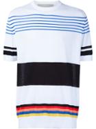 Casely-hayford Multi Stripe 'norman' T-shirt