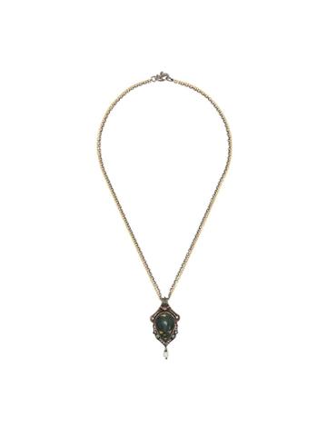 Sevan Bicakci Pearl Embellished Necklace - Green