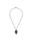Sevan Bicakci Pearl Embellished Necklace - Green