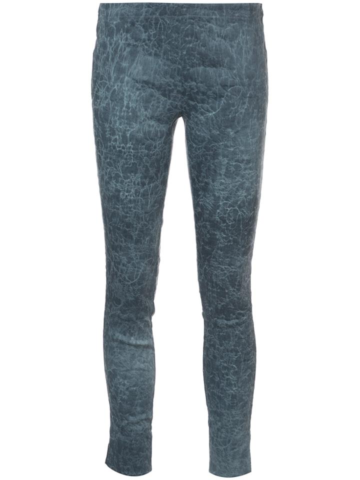 Uma Wang Textured Leggings - Blue