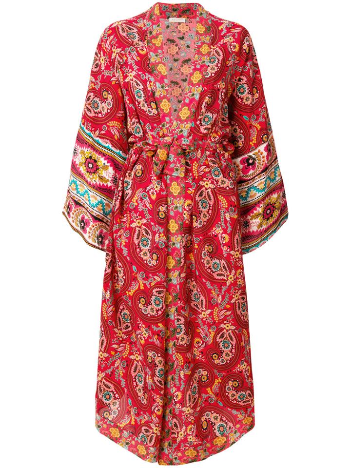 Anjuna Kandela Kimono - Red